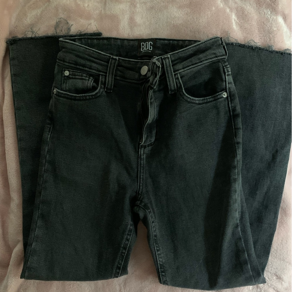 BDG urban outfitters kick flare high rise cropped jeans